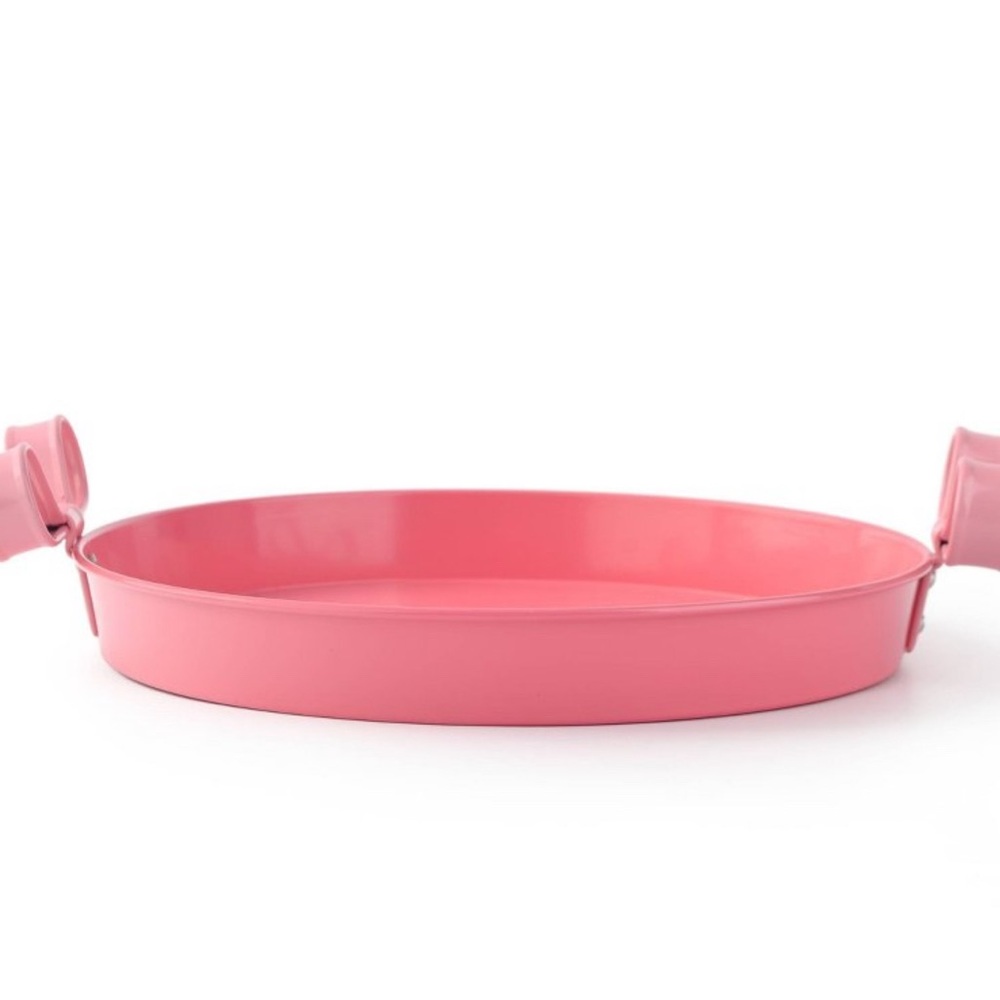 Target Bullseye 🎯 Playground Valentines Serving Bow Tray Pink Metal, NEW 2025 - Picture 6 of 7